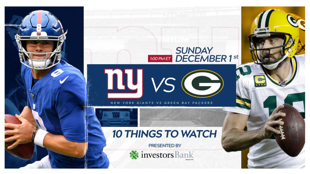 Packers Giants game preview