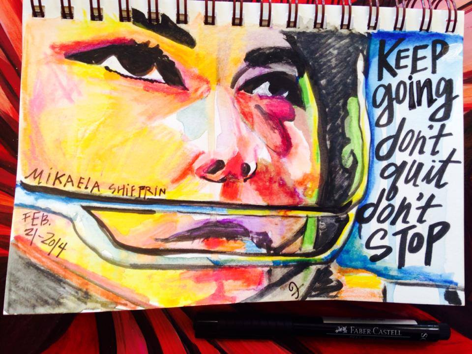 paint mikaela shiffrin 0024