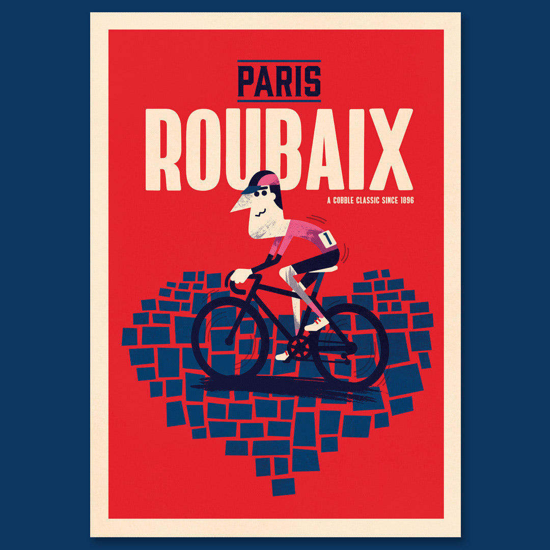 Paris Roubaix route map