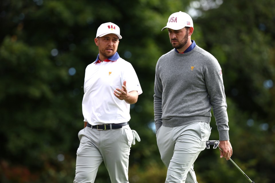 Patrick Cantlay Presidents Cup fan reactions