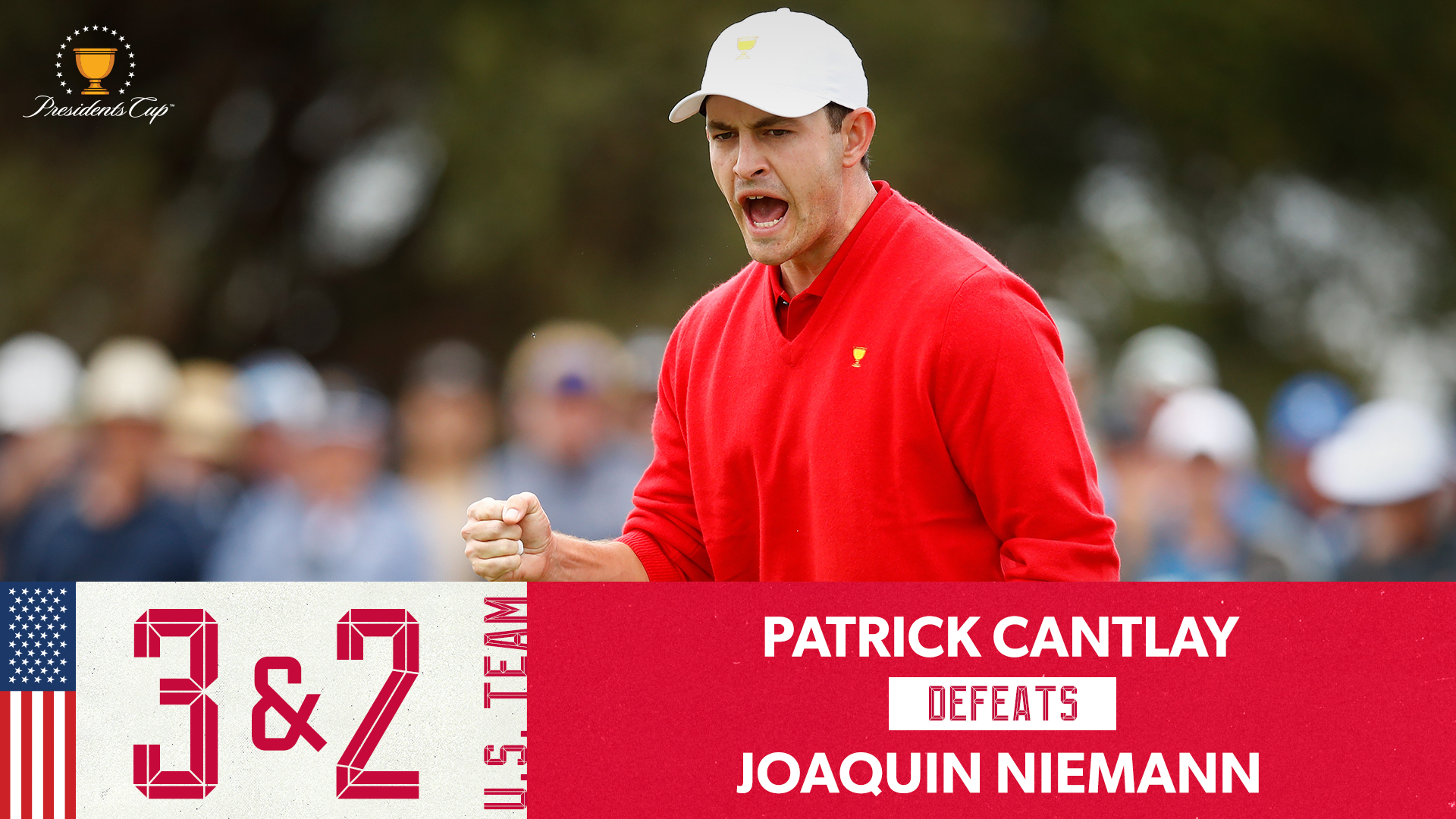 Patrick Cantlay Presidents Cup history