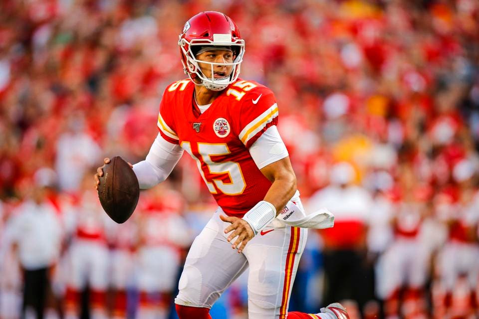 Patrick Mahomes 2019 stats