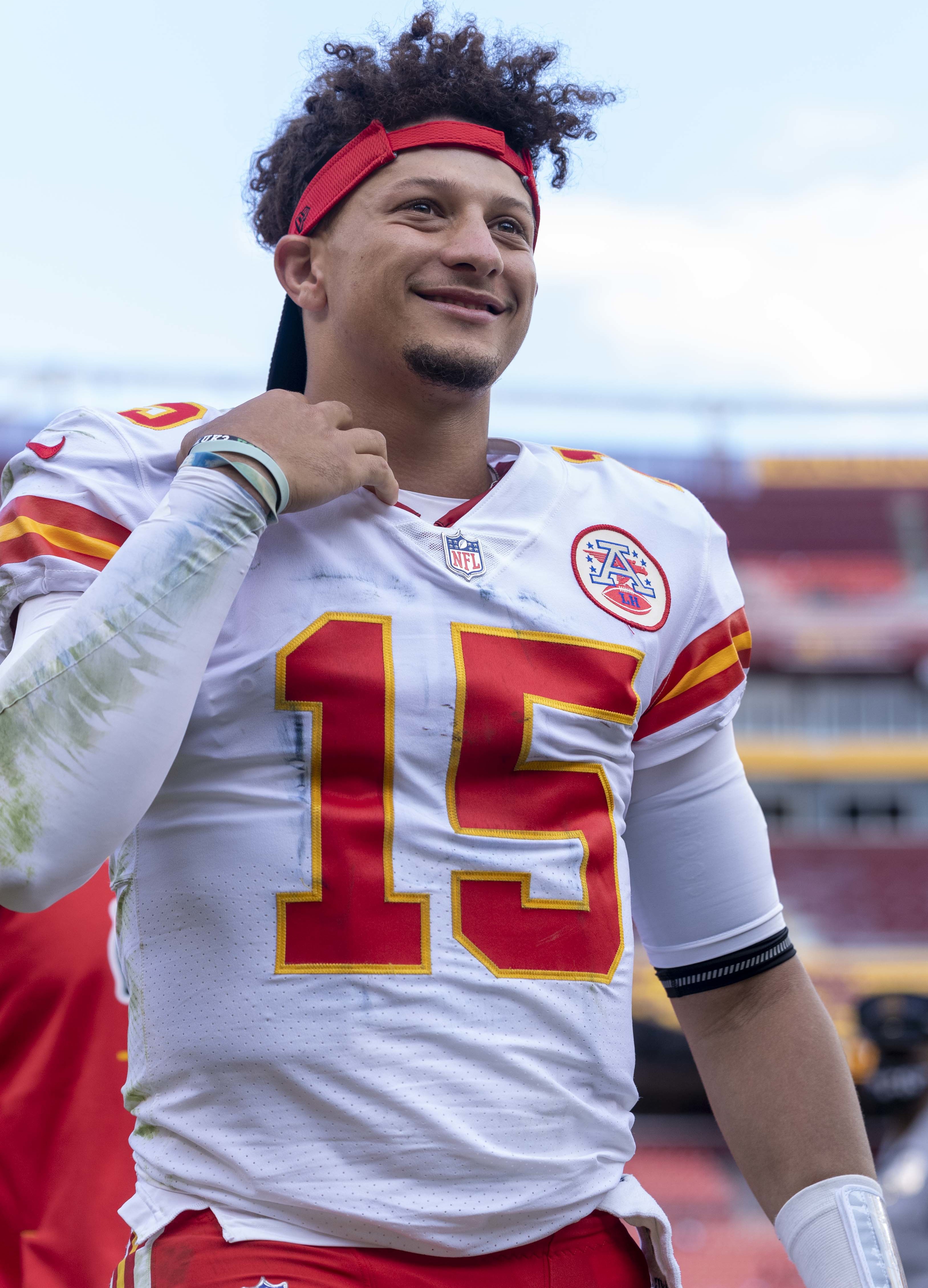 Patrick Mahomes eye color