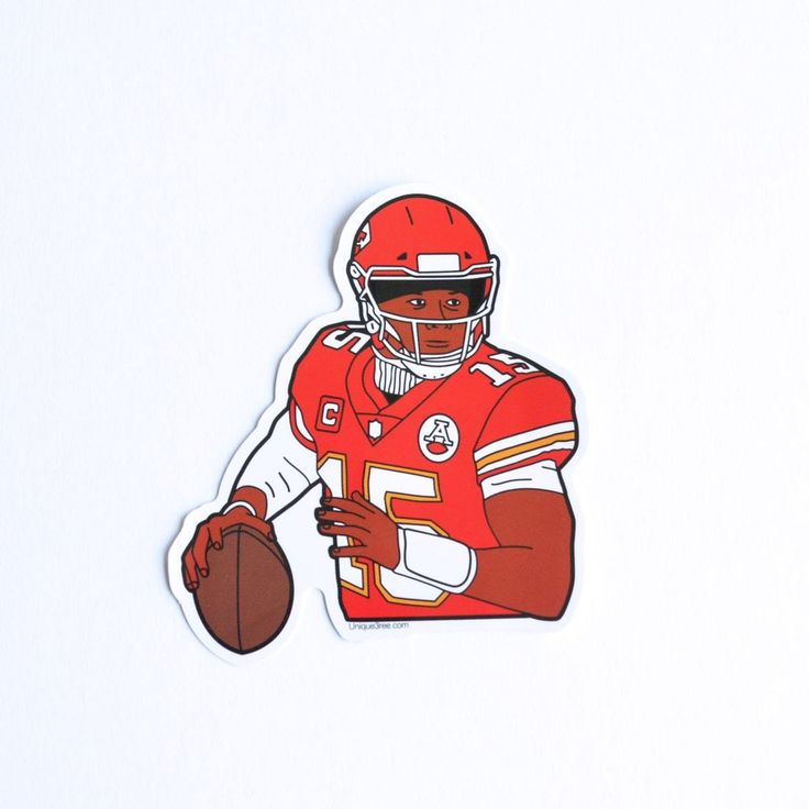 patrick mahomes helmet stickers 0011