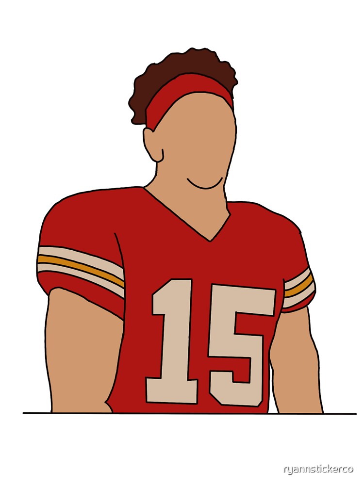 patrick mahomes helmet stickers 0016