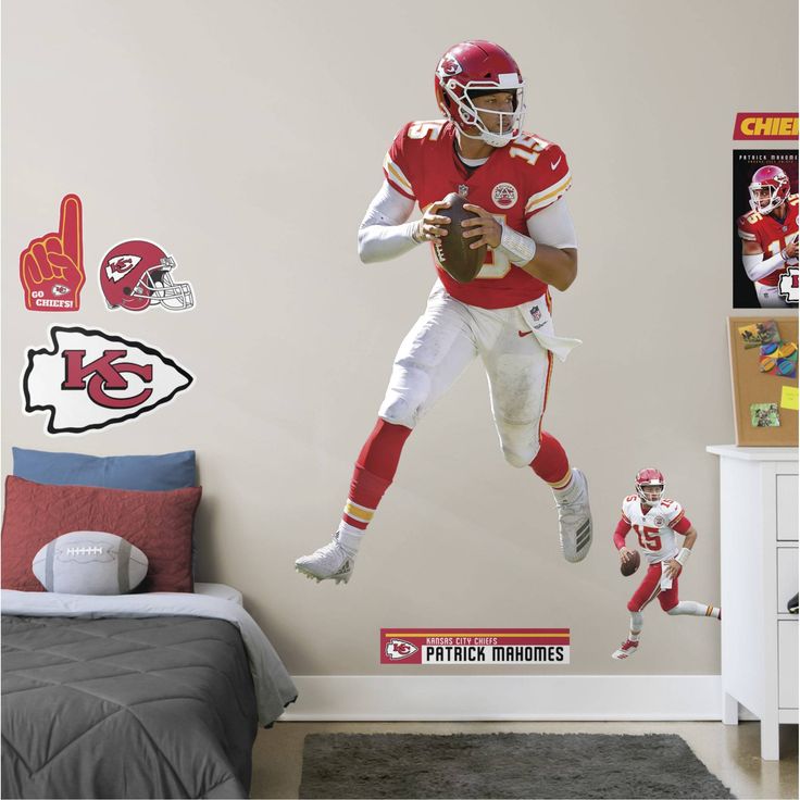 patrick mahomes helmet stickers 0022
