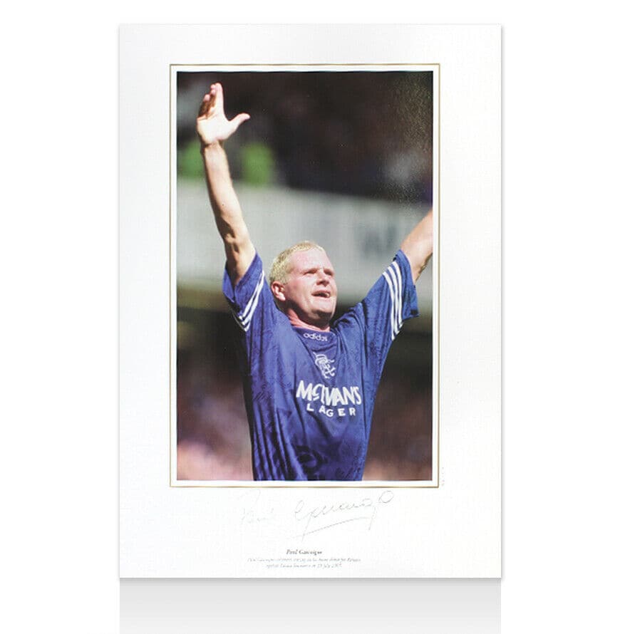 paul gascoigne autograph 0021