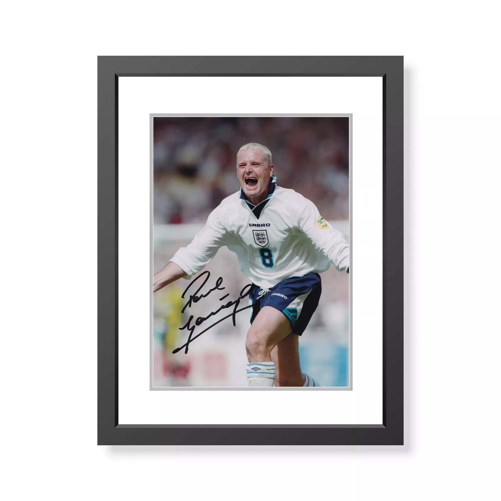 paul gascoigne autograph 0030