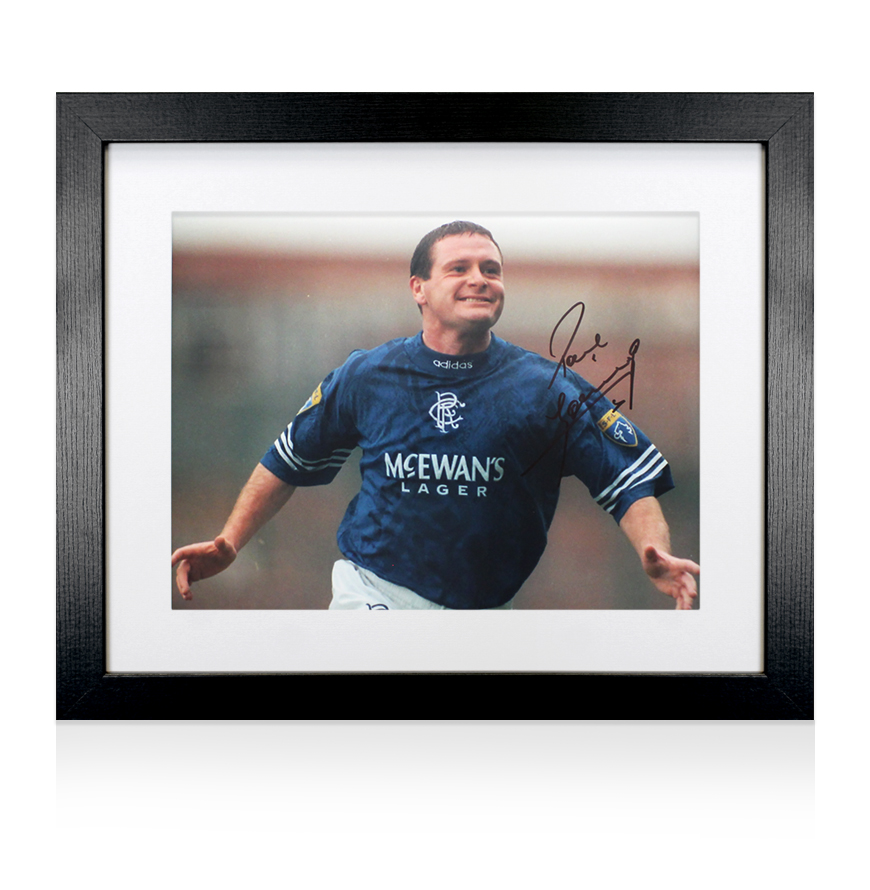 paul gascoigne autograph 0034