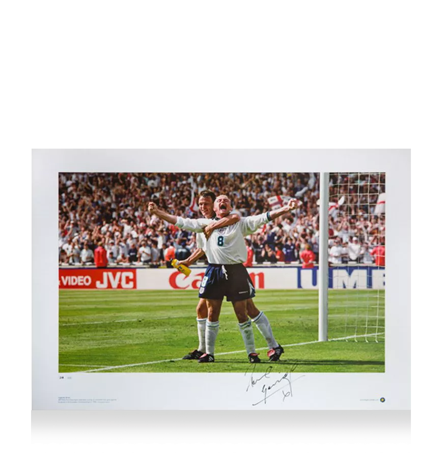 paul gascoigne autograph 0036
