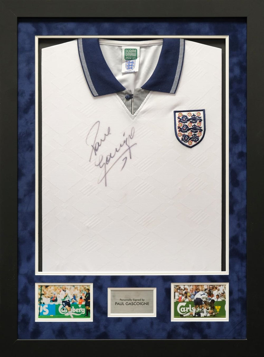 paul gascoigne autograph 0041