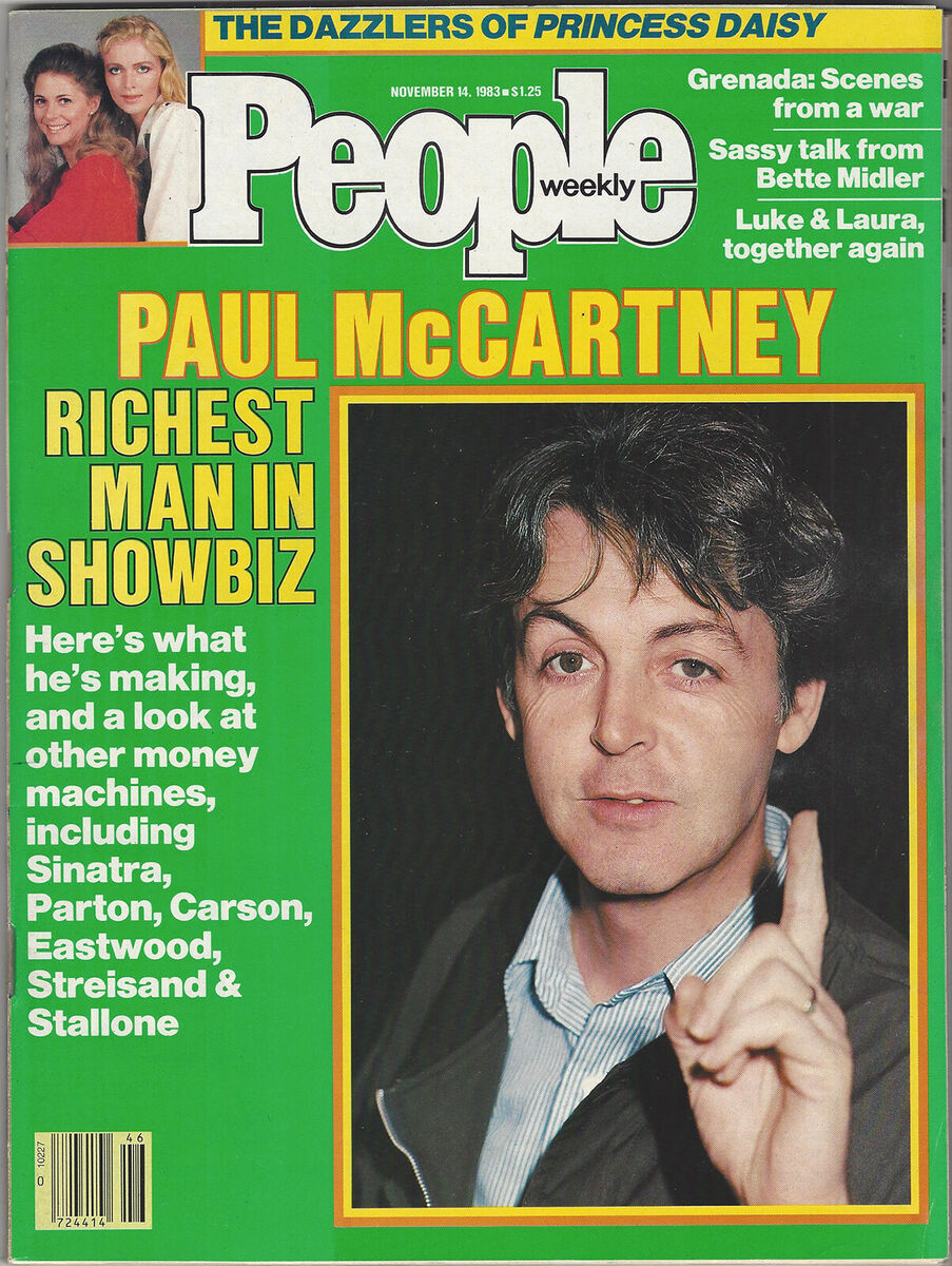 Paul McCartney hits 1983