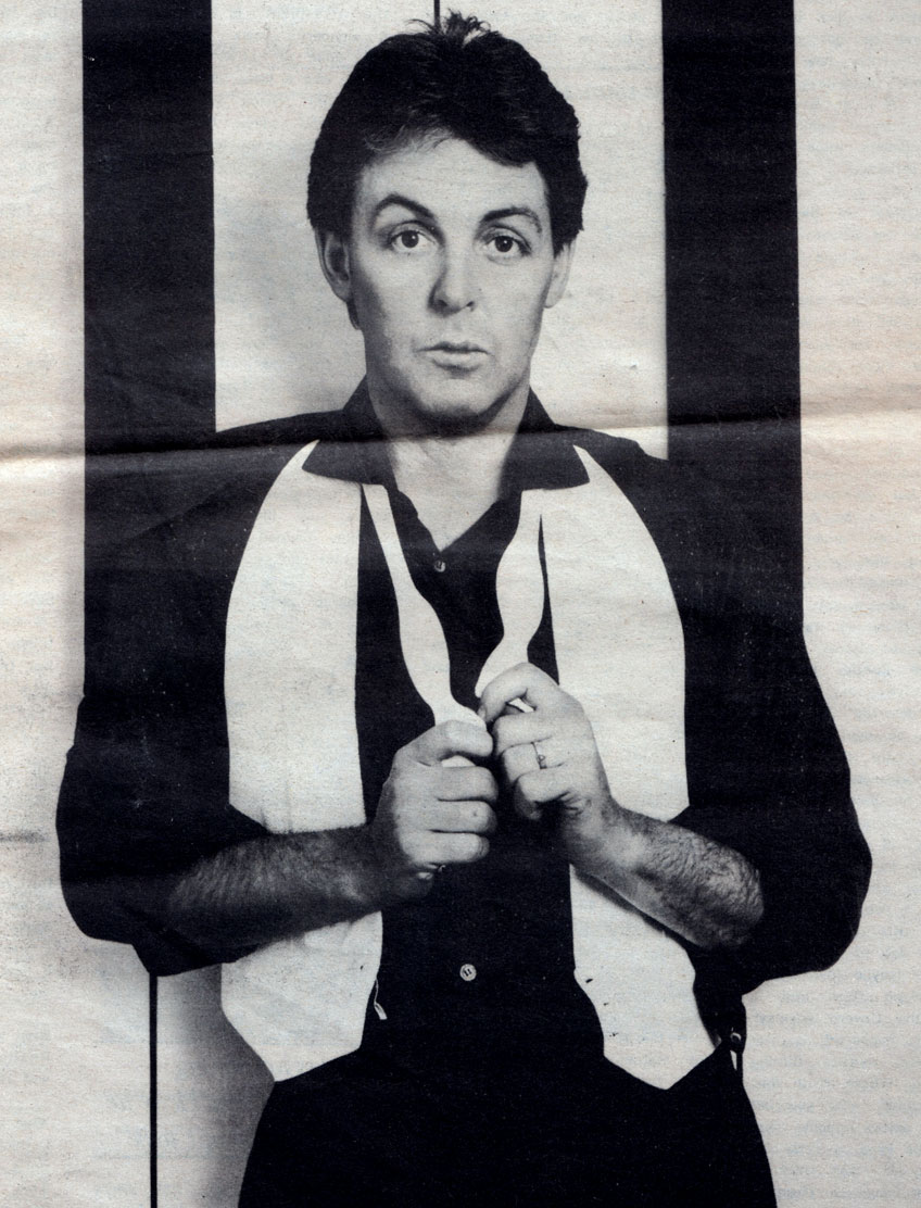 Paul McCartney live concert 1983