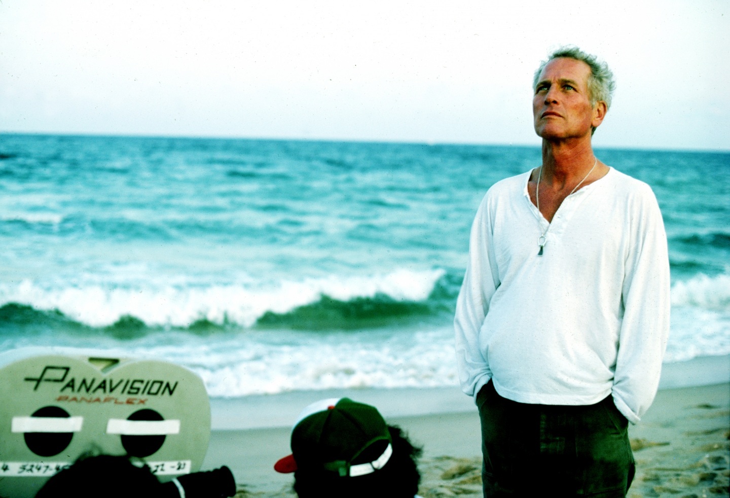 Paul Newman beach surfing