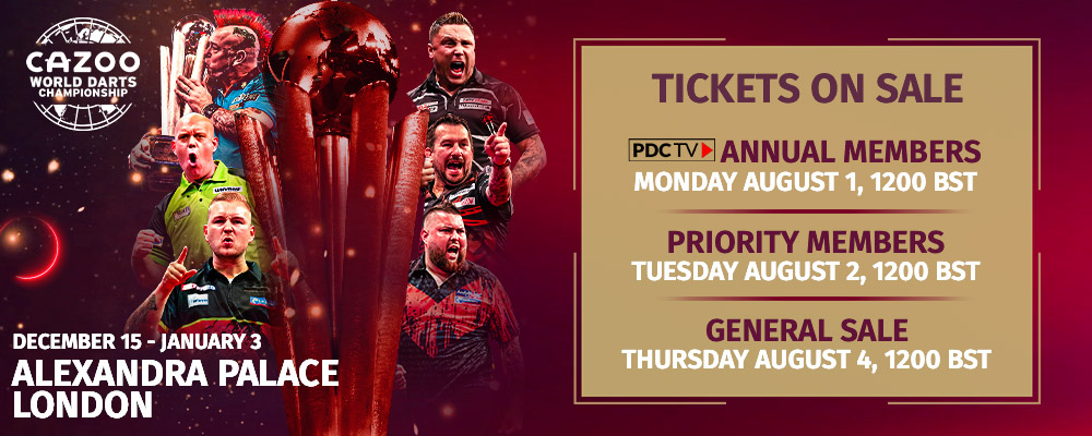 PDC World Championship 2022 tickets