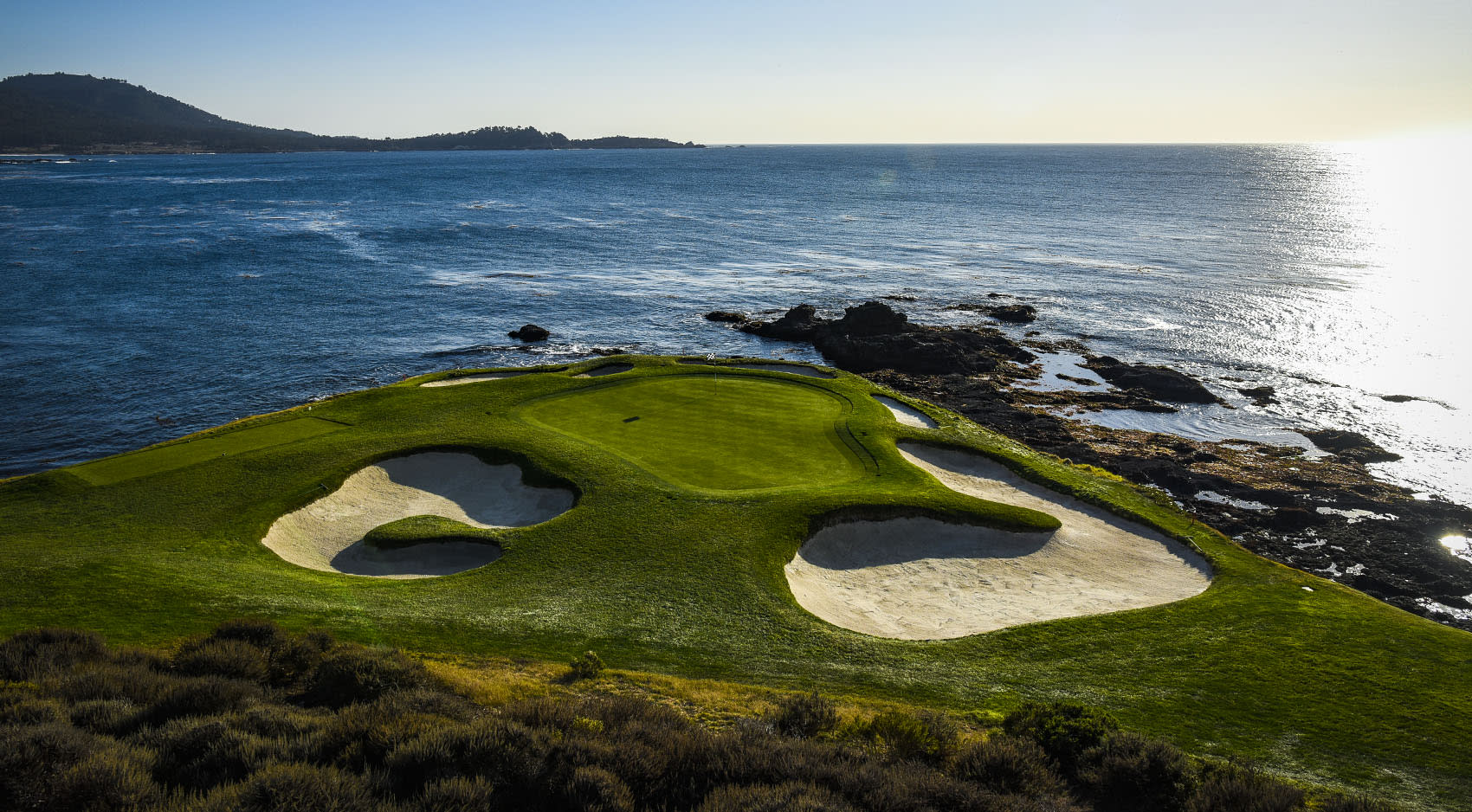 Pebble Beach course scenery