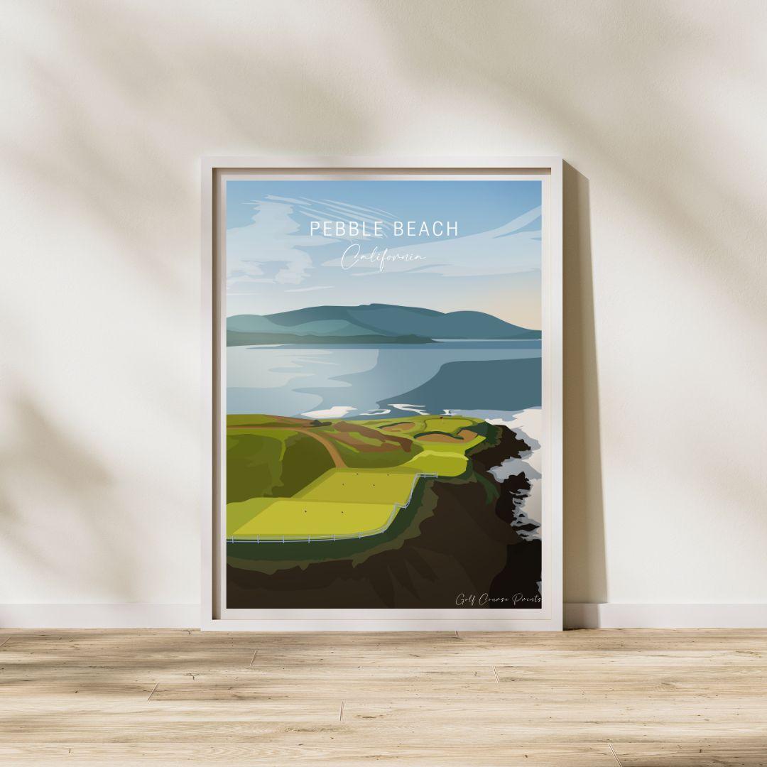 Pebble Beach golf decor