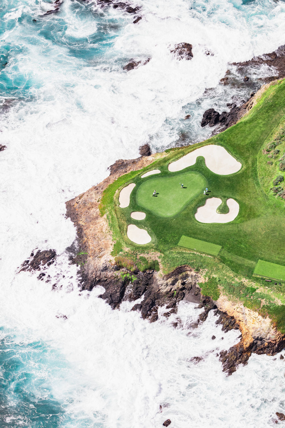 Pebble Beach scenic views.