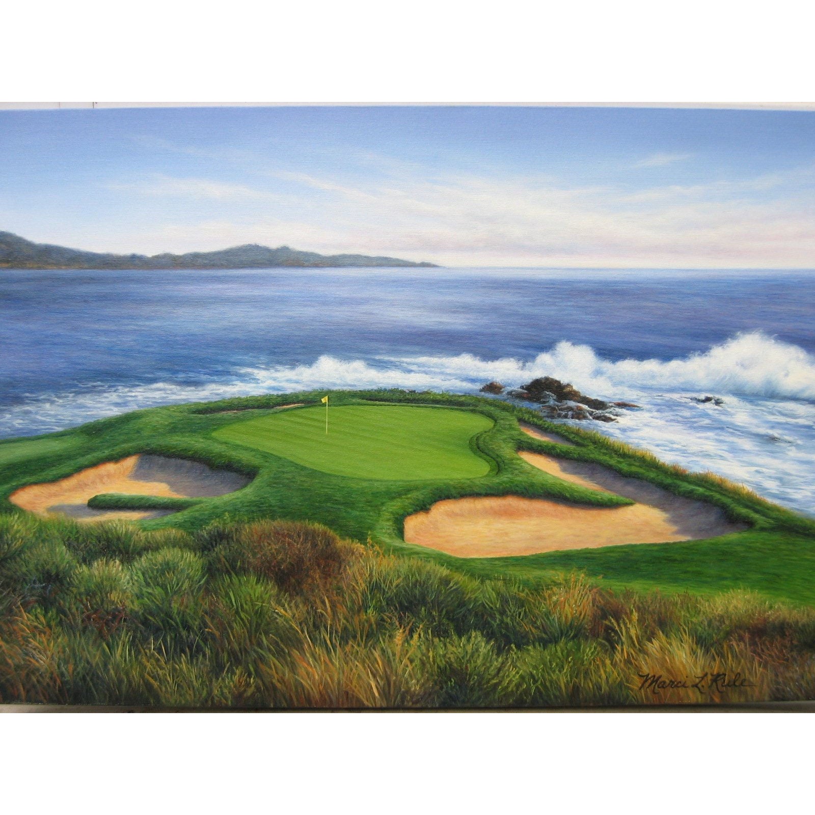 Pebble Beach wall art