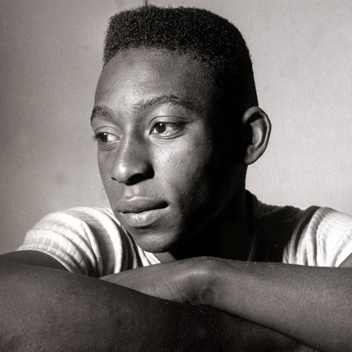 pele black and white photo 0032
