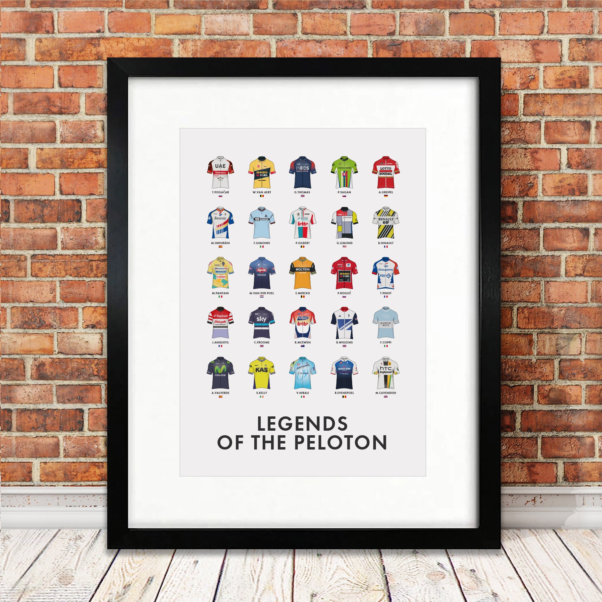 peloton fitness posters