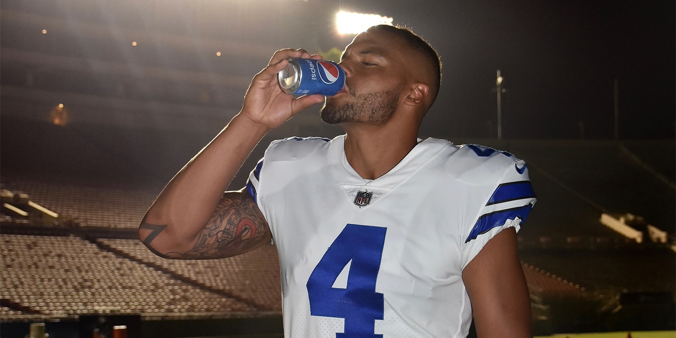 Pepsi fan experience.
