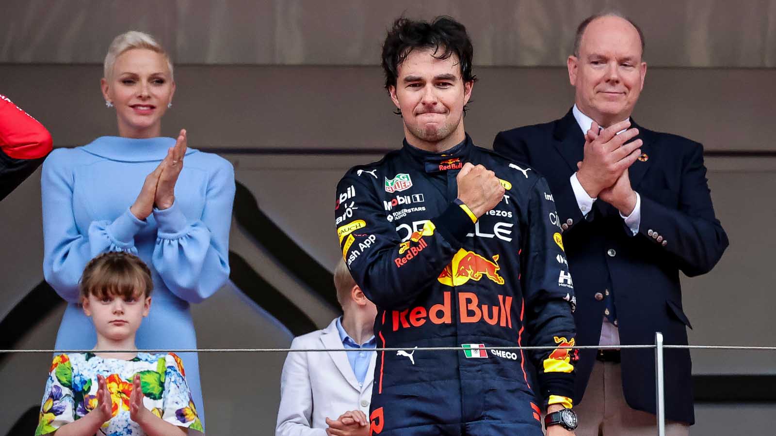 Perez pole position