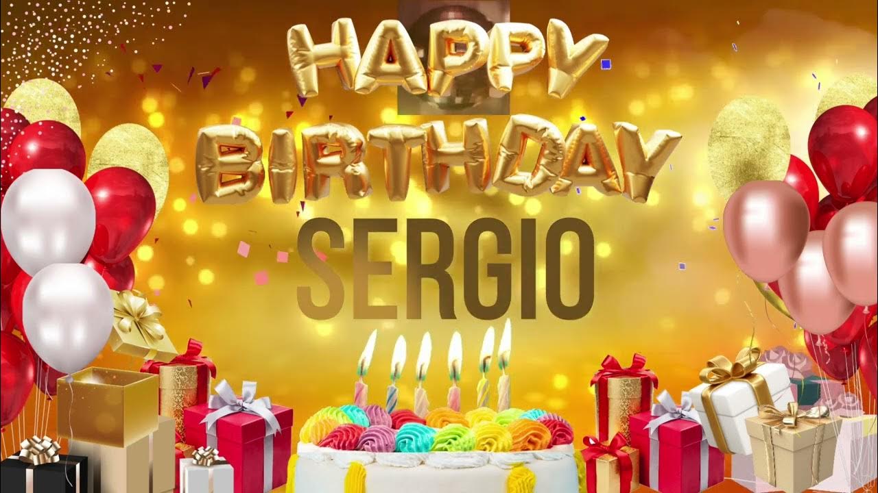 personalized birthday images for Sergio