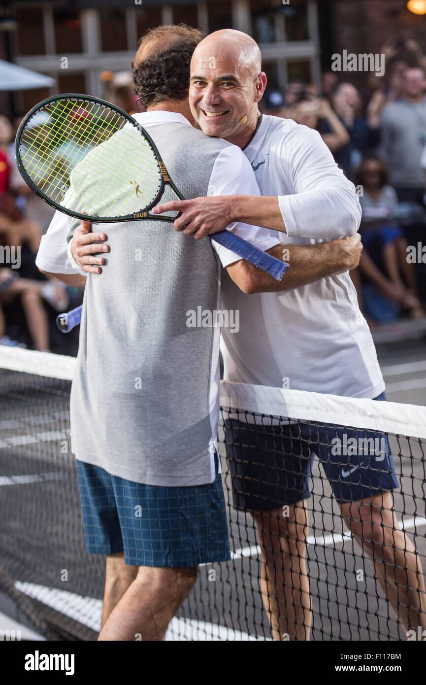 Pete Sampras in action