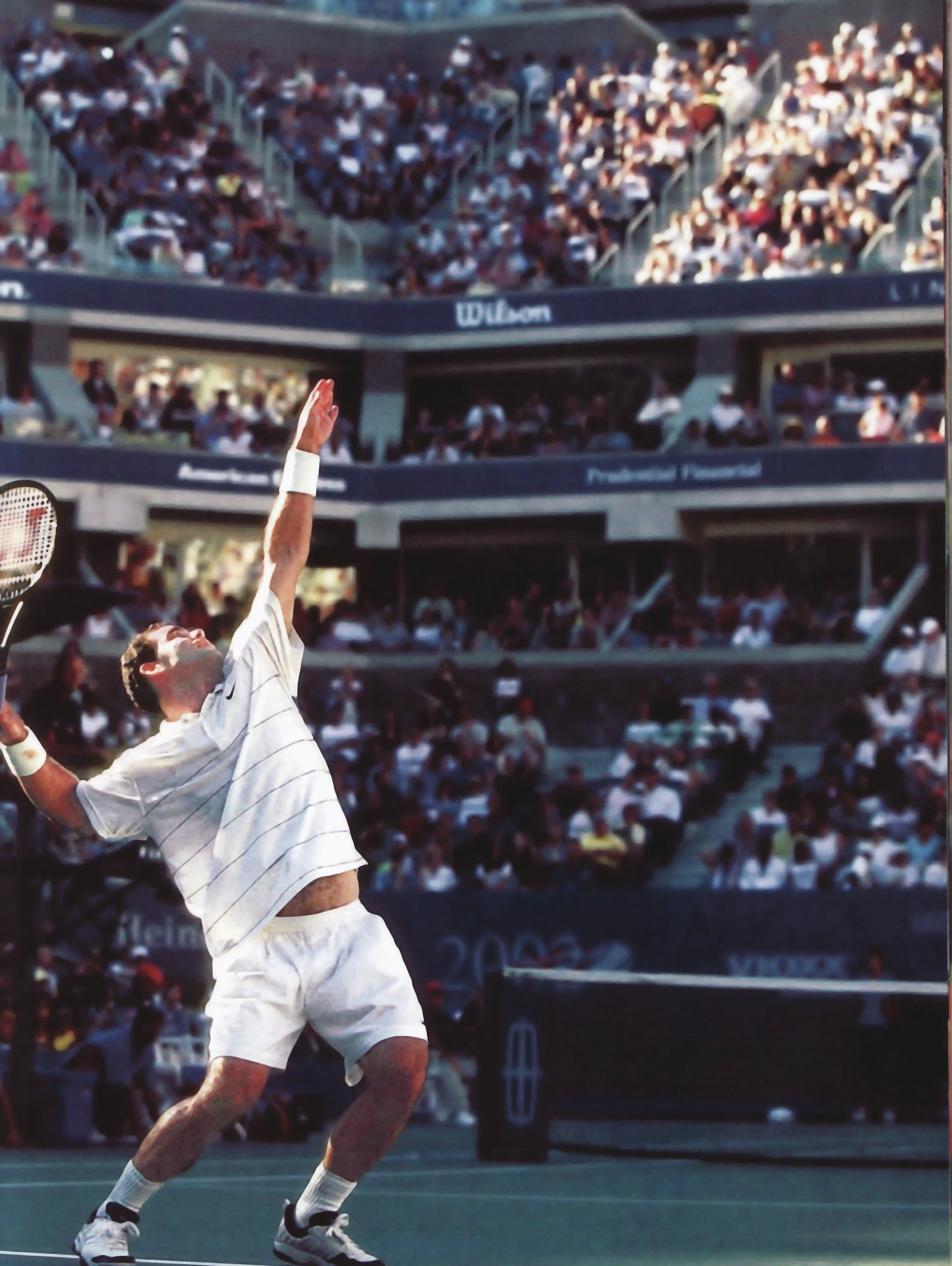 Pete Sampras serve footwork