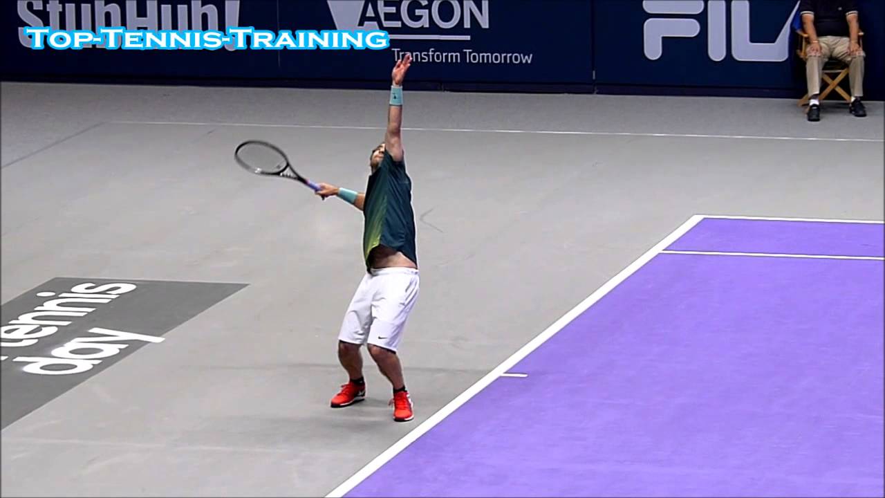 Pete Sampras serve technique