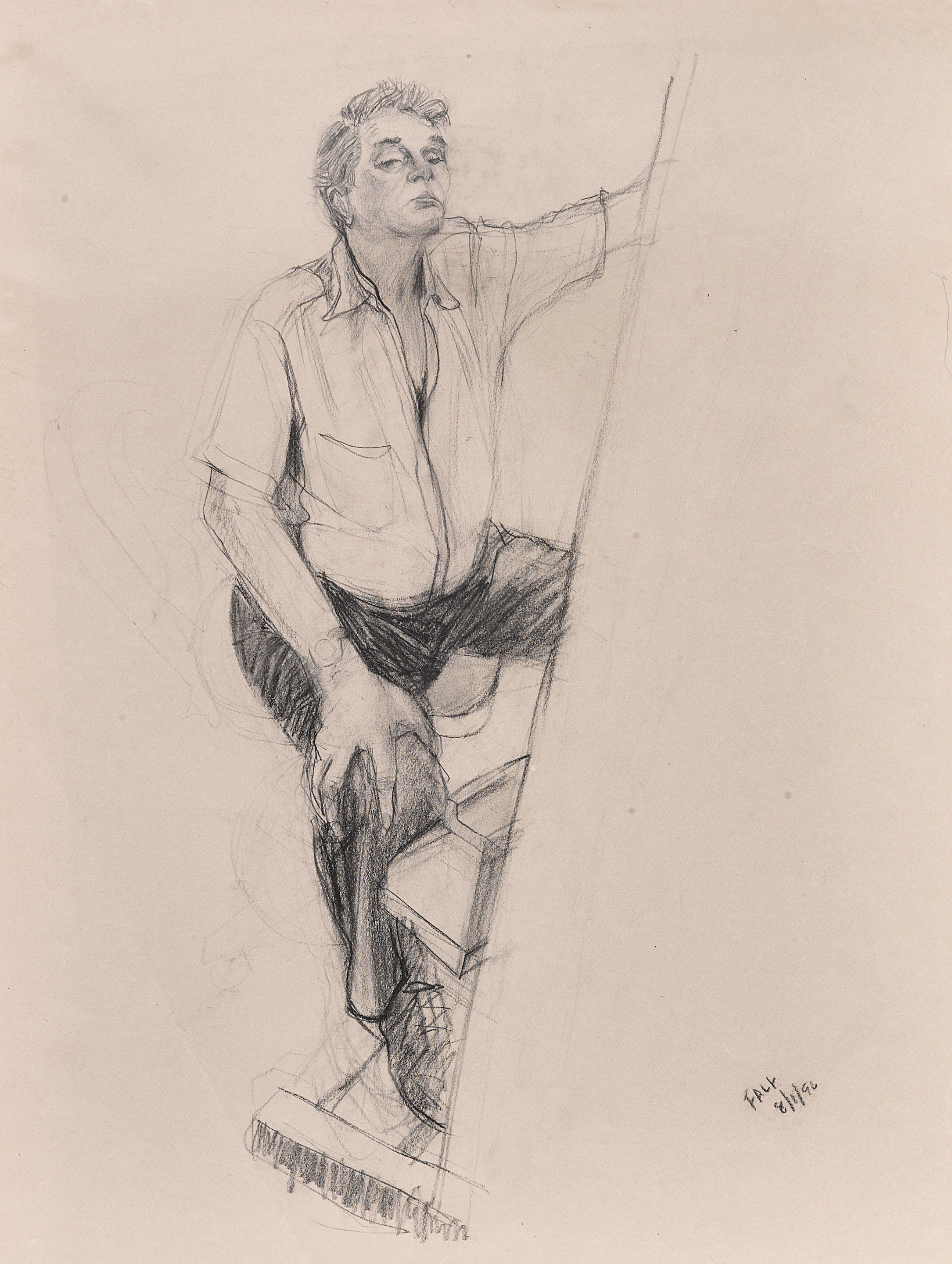 Peter Falk art style