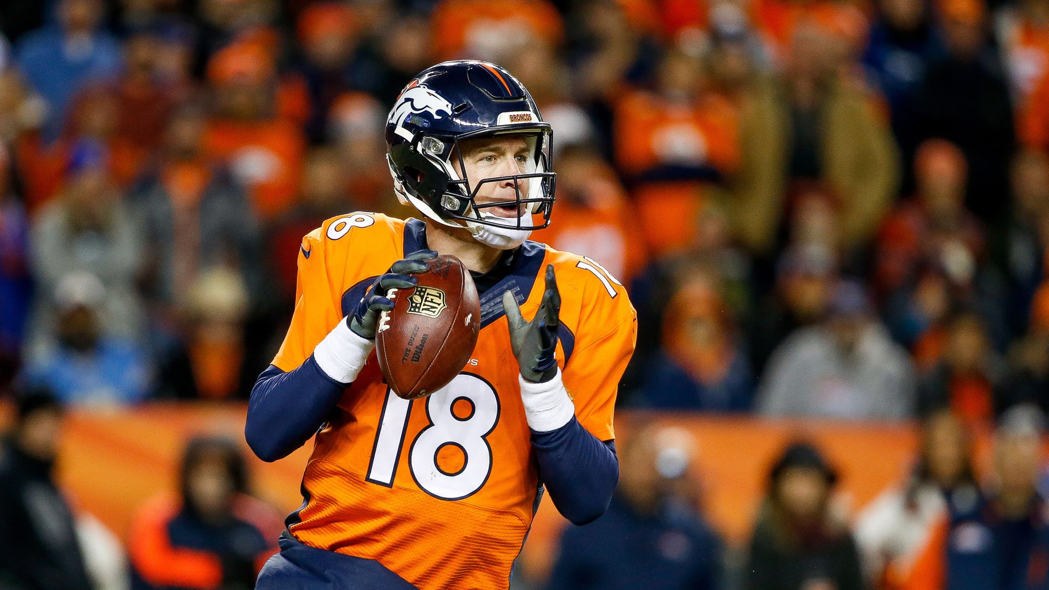 Peyton Manning retirement images