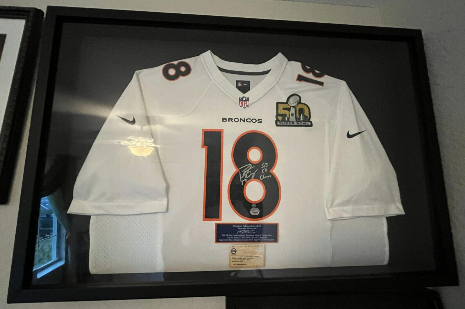 peyton manning super bowl 50 jersey 0009