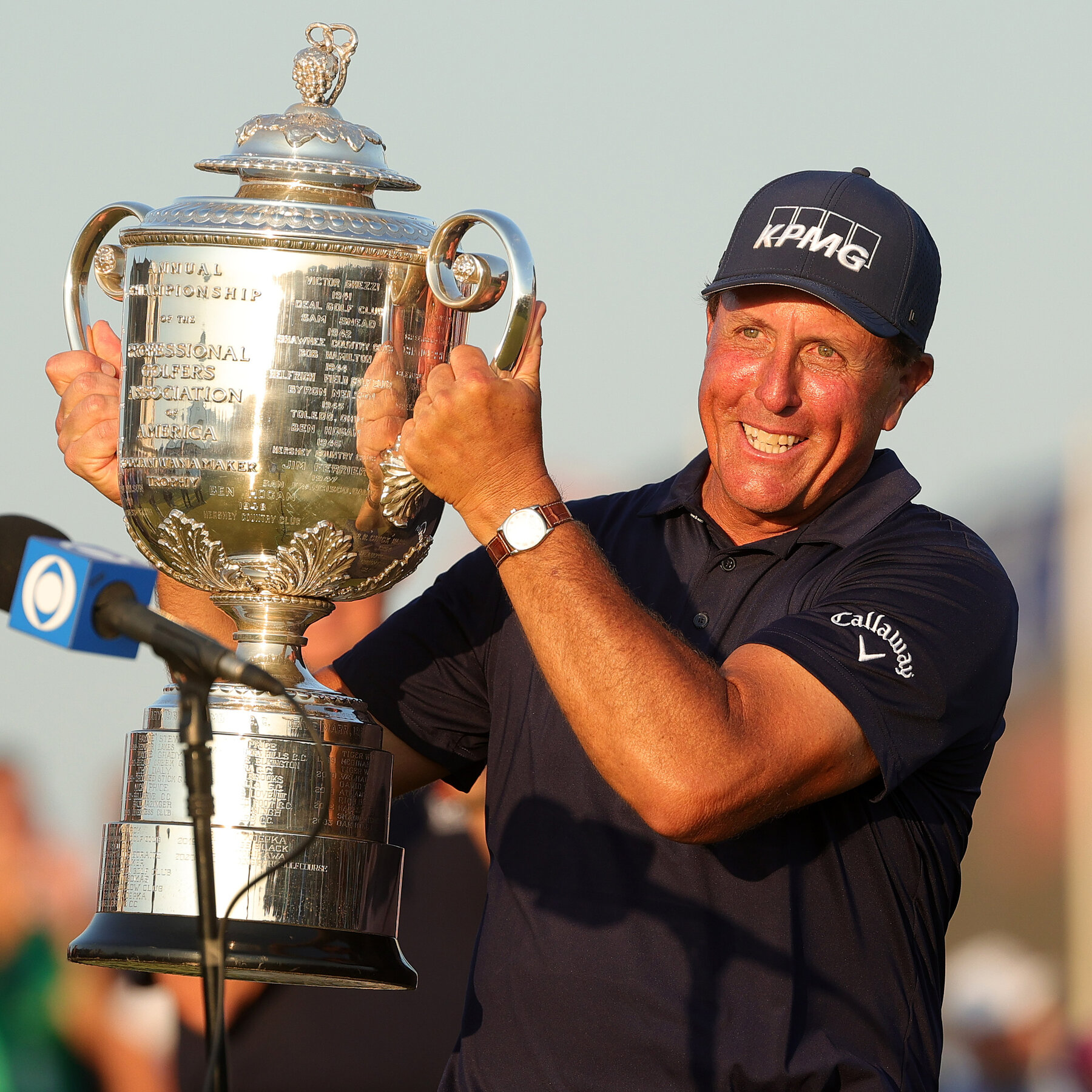 Phil Mickelson golf action photos