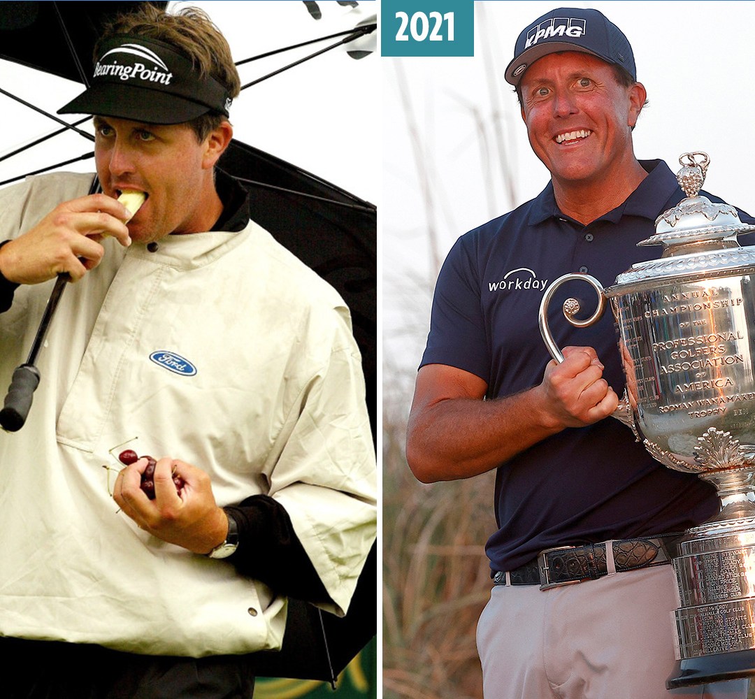 Phil Mickelson health transformation