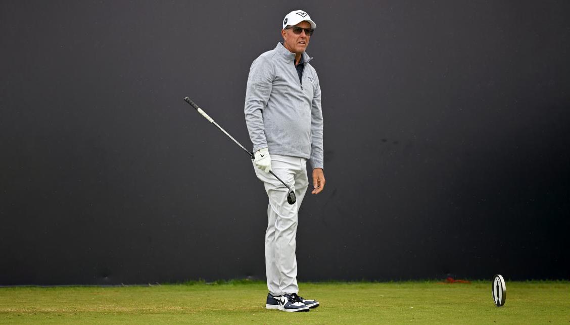 Phil Mickelson Open highlights video.