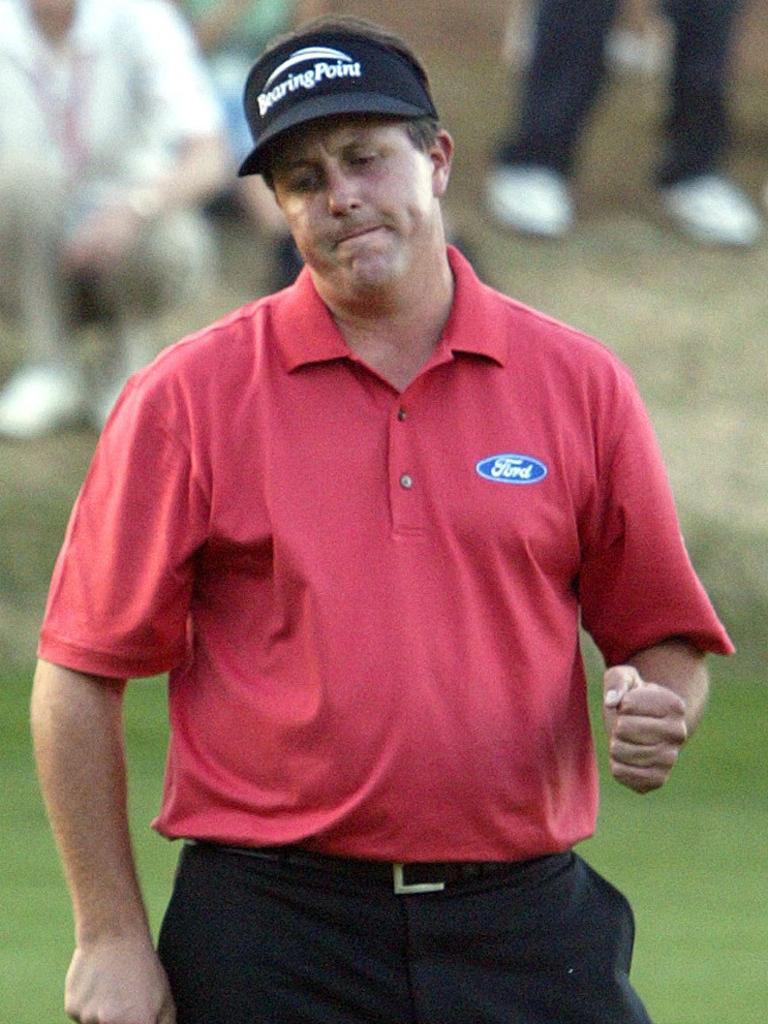Phil Mickelson physical change