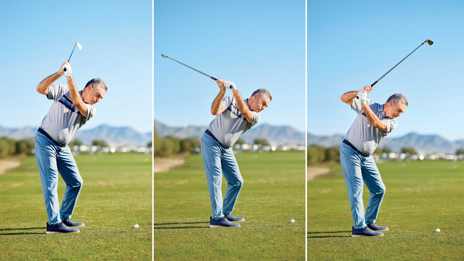 photographic backswing analysis