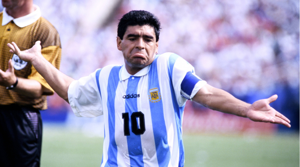pictures of diego maradona