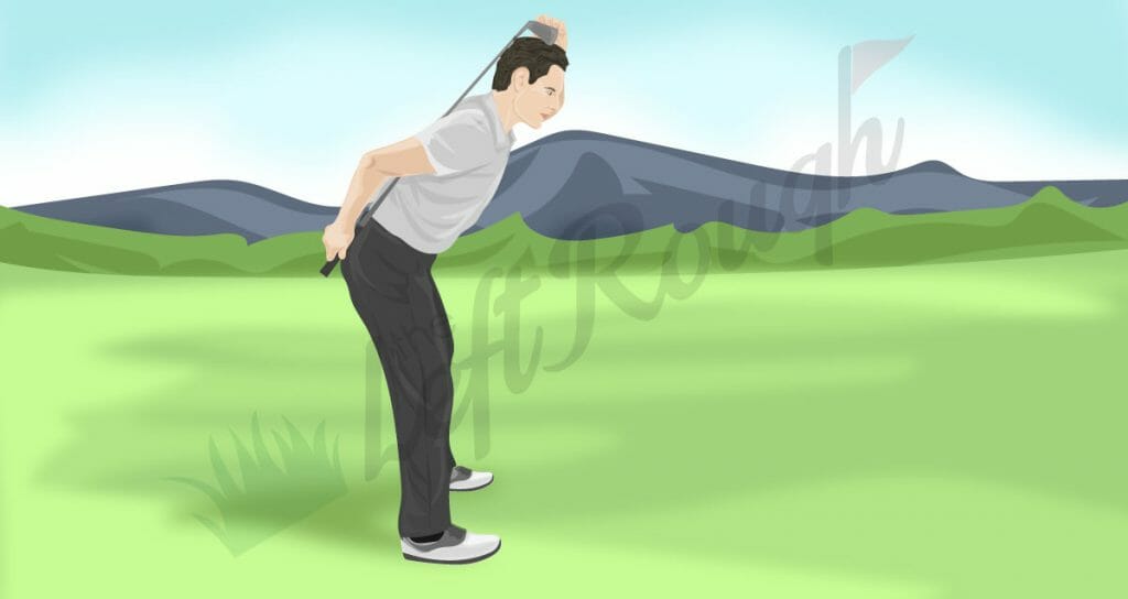 pictures of proper golf stance 0048