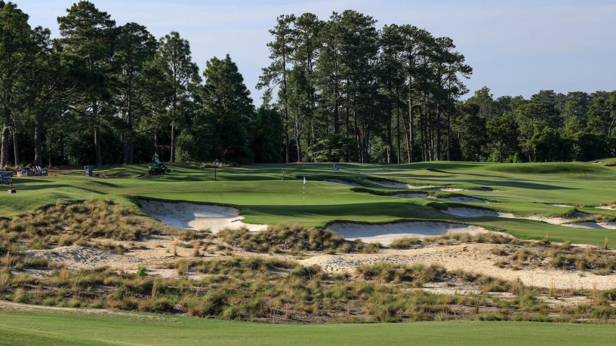 Pinehurst No. 2 greens