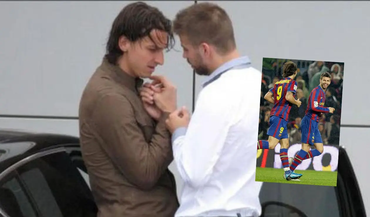 pique ibrahimovic photo 0020