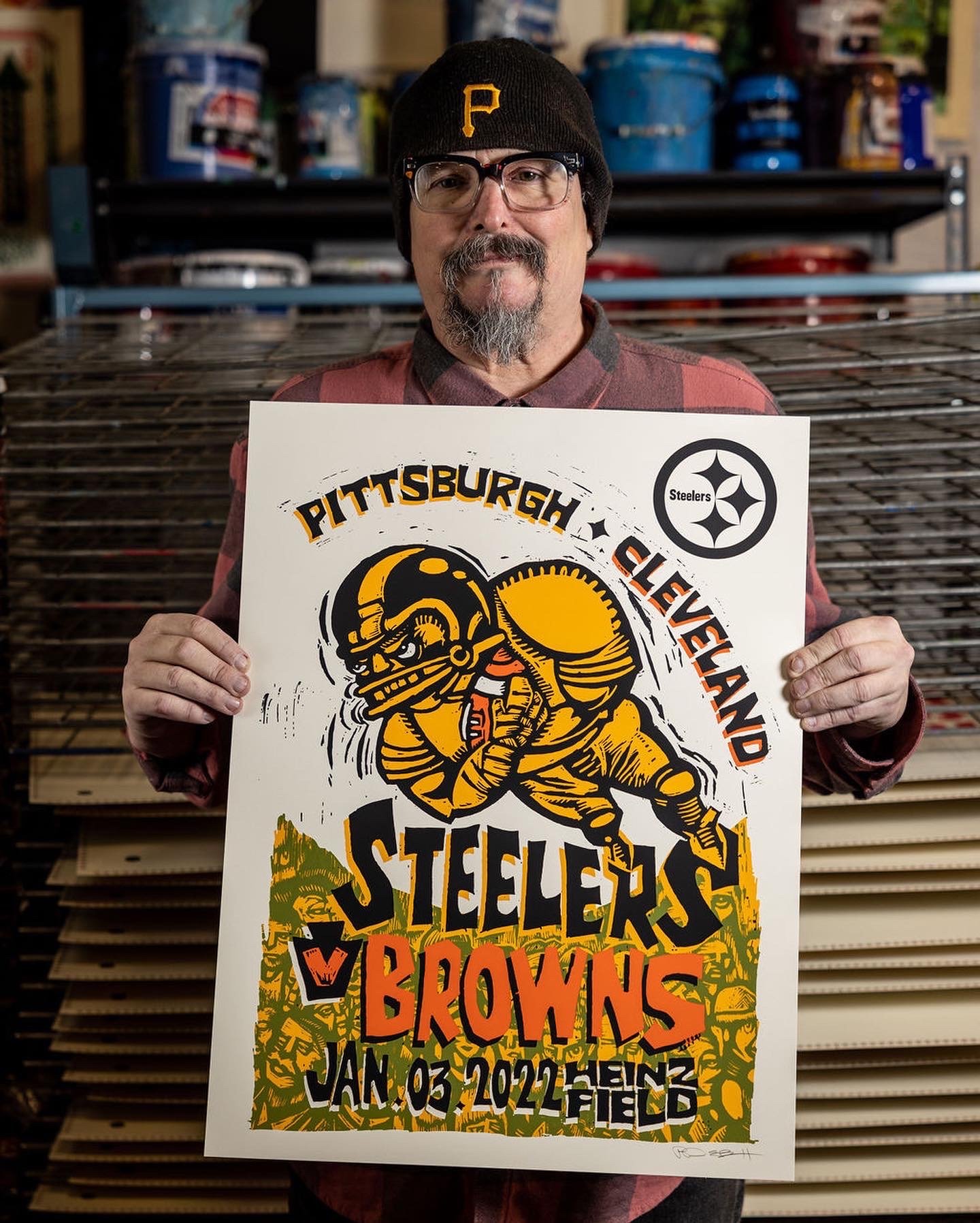 Pittsburgh Steelers artwork for sale.