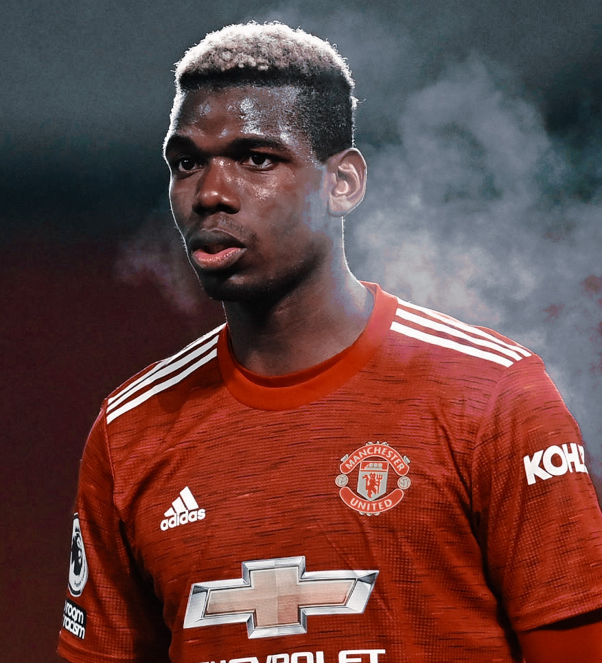 Pogba cartoon illustration