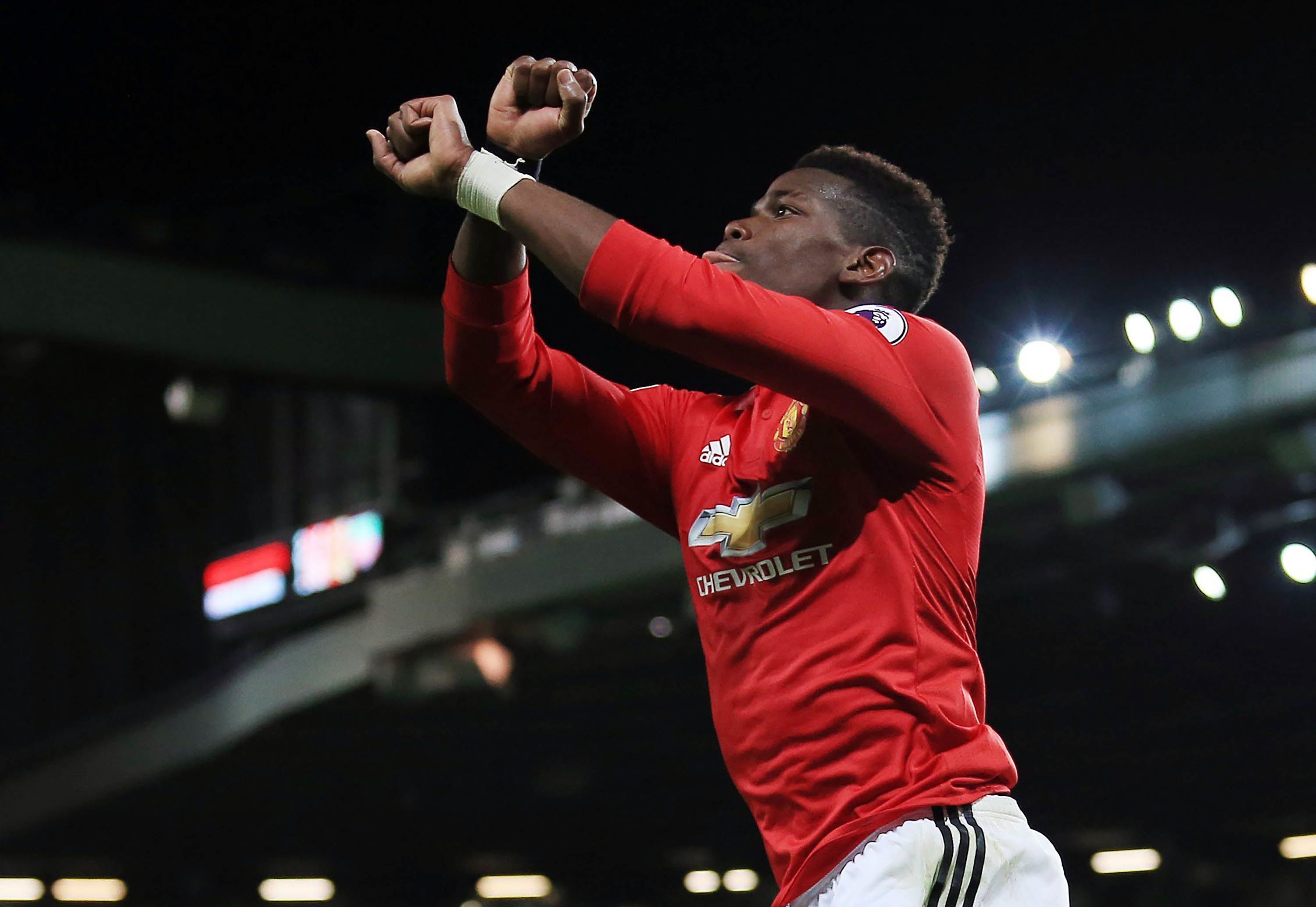 Pogba celebration history