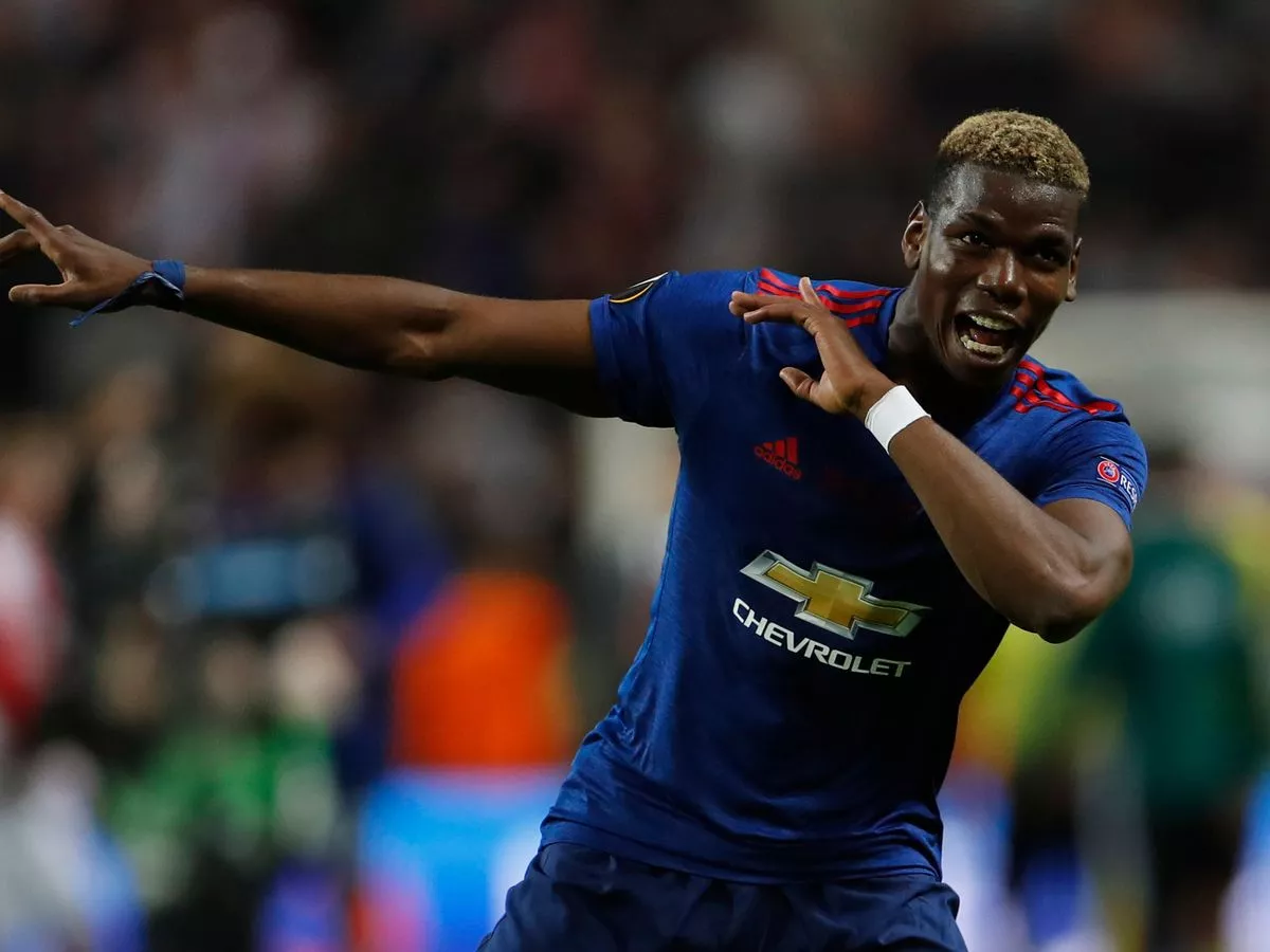 Pogba celebration reaction