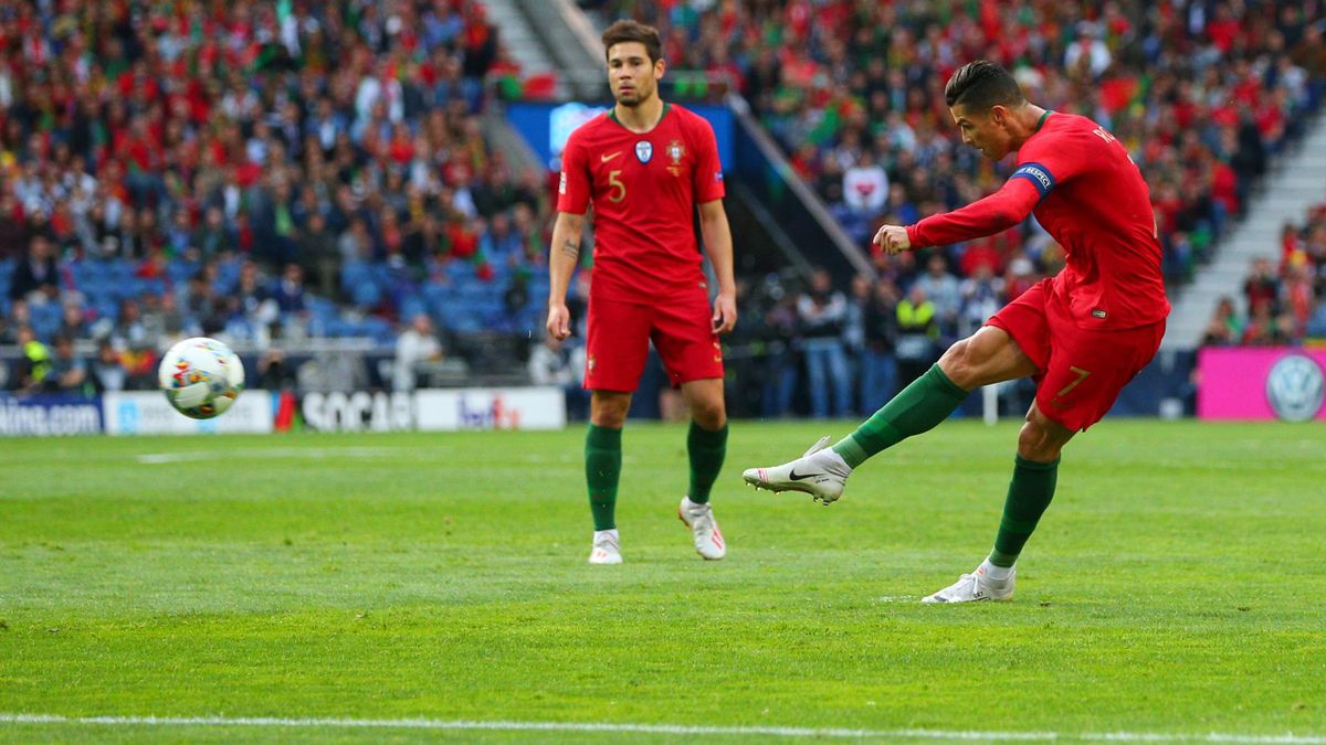 Portugal free kick history