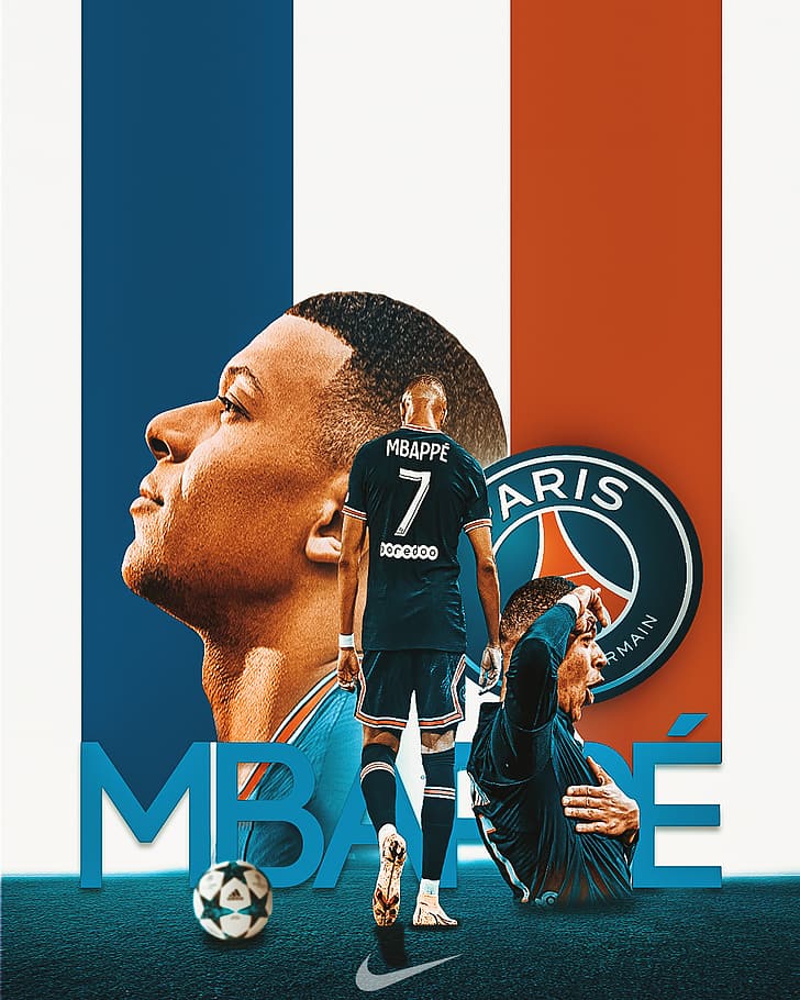 poster mbappe wallpaper 0029