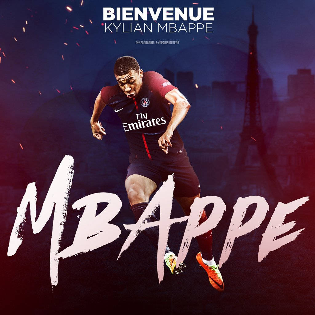 poster mbappe wallpaper 0031